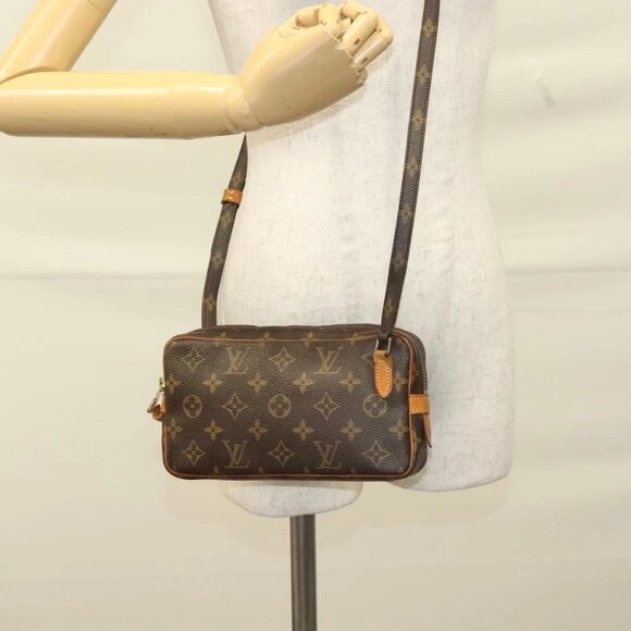 LOUIS VUITTON Monogram Marly Bandouliere Shoulder Bag M51828 LV Auth 132680 - Picture 1 of 16